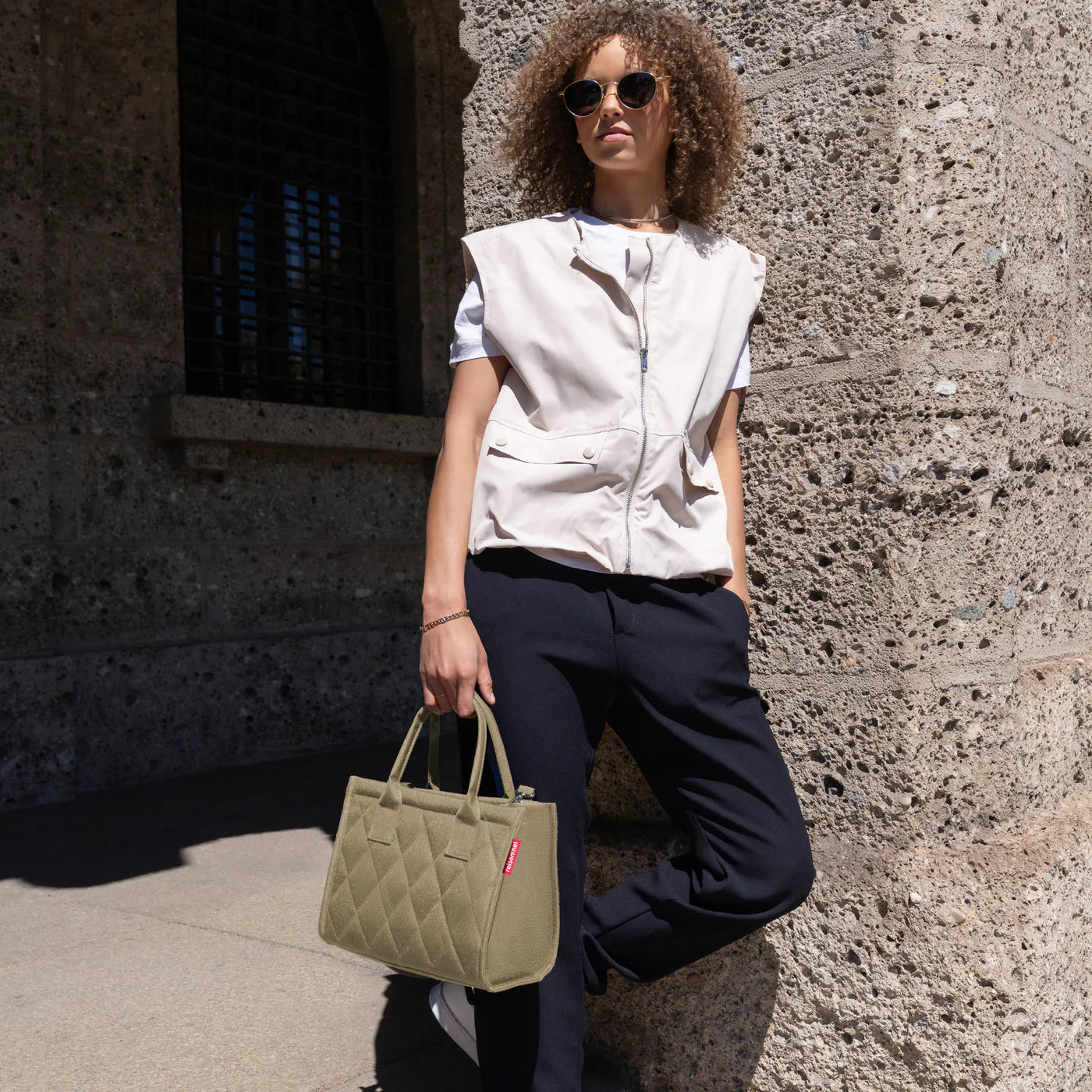 Daily Shopper Xs Rhombus Olive