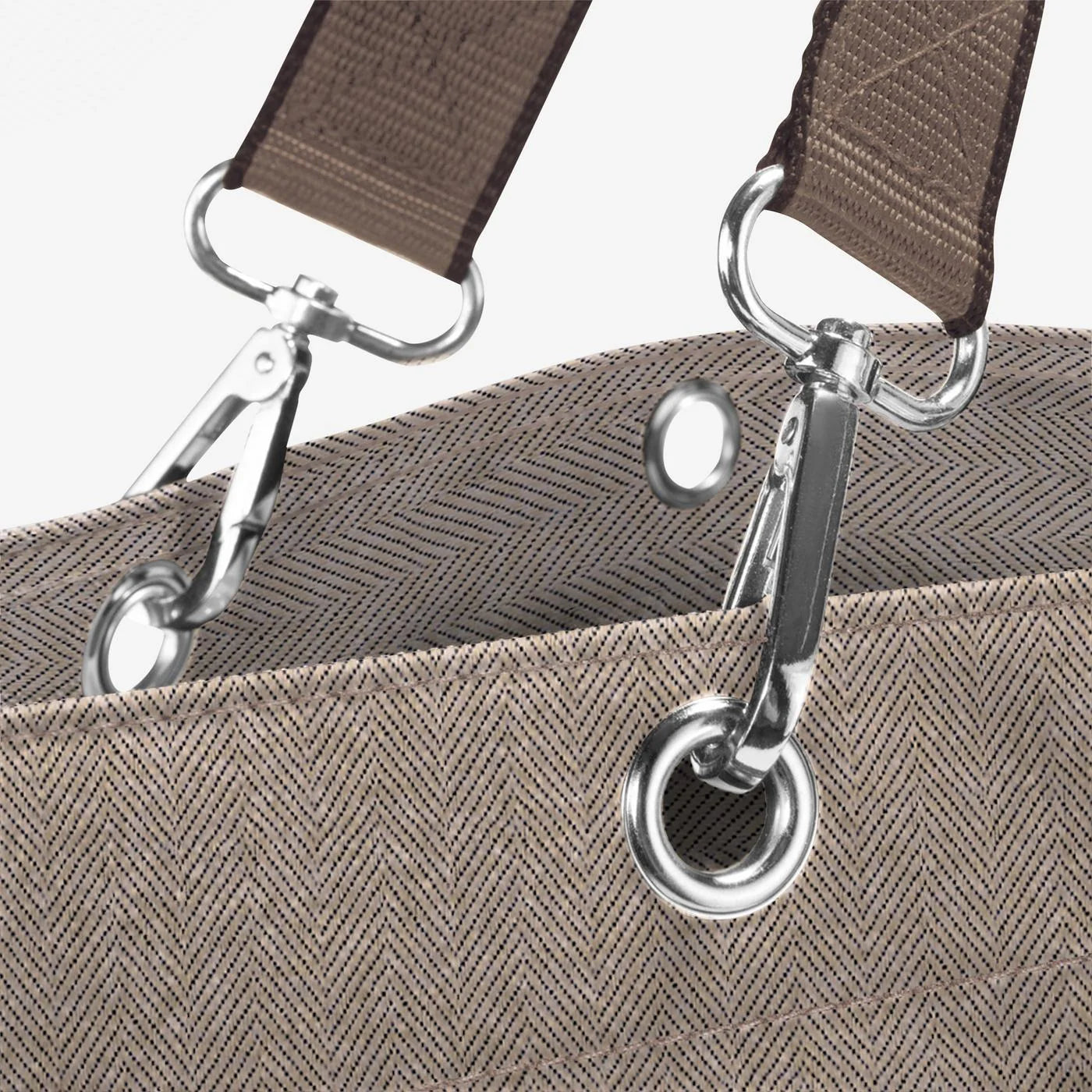 Shopper Xl Herringbone Mokka
