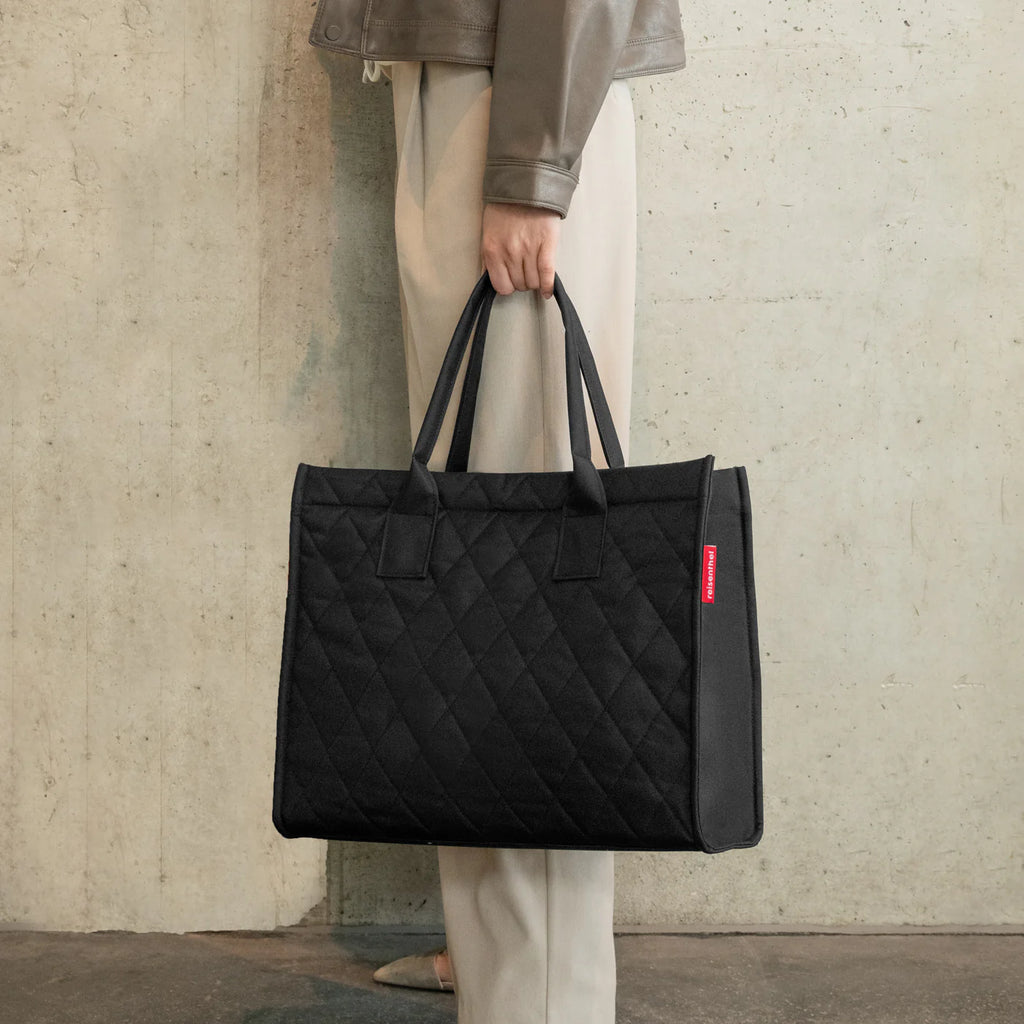 Daily Shopper Rhombus Black