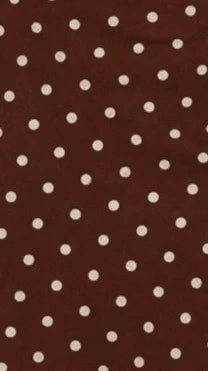 Benni Asymmetric Mini Dress - Chocolate/Nude Spot