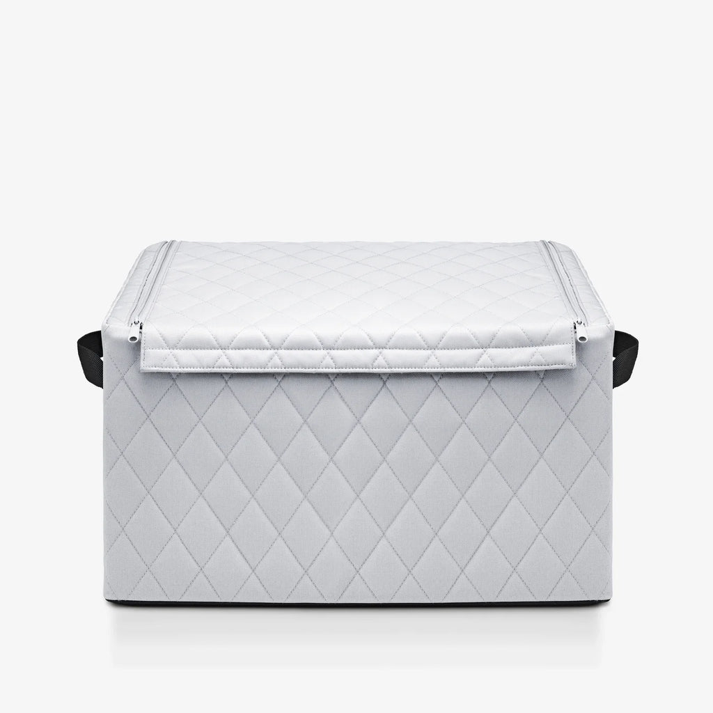 Storagebox L Rhombus Light Grey