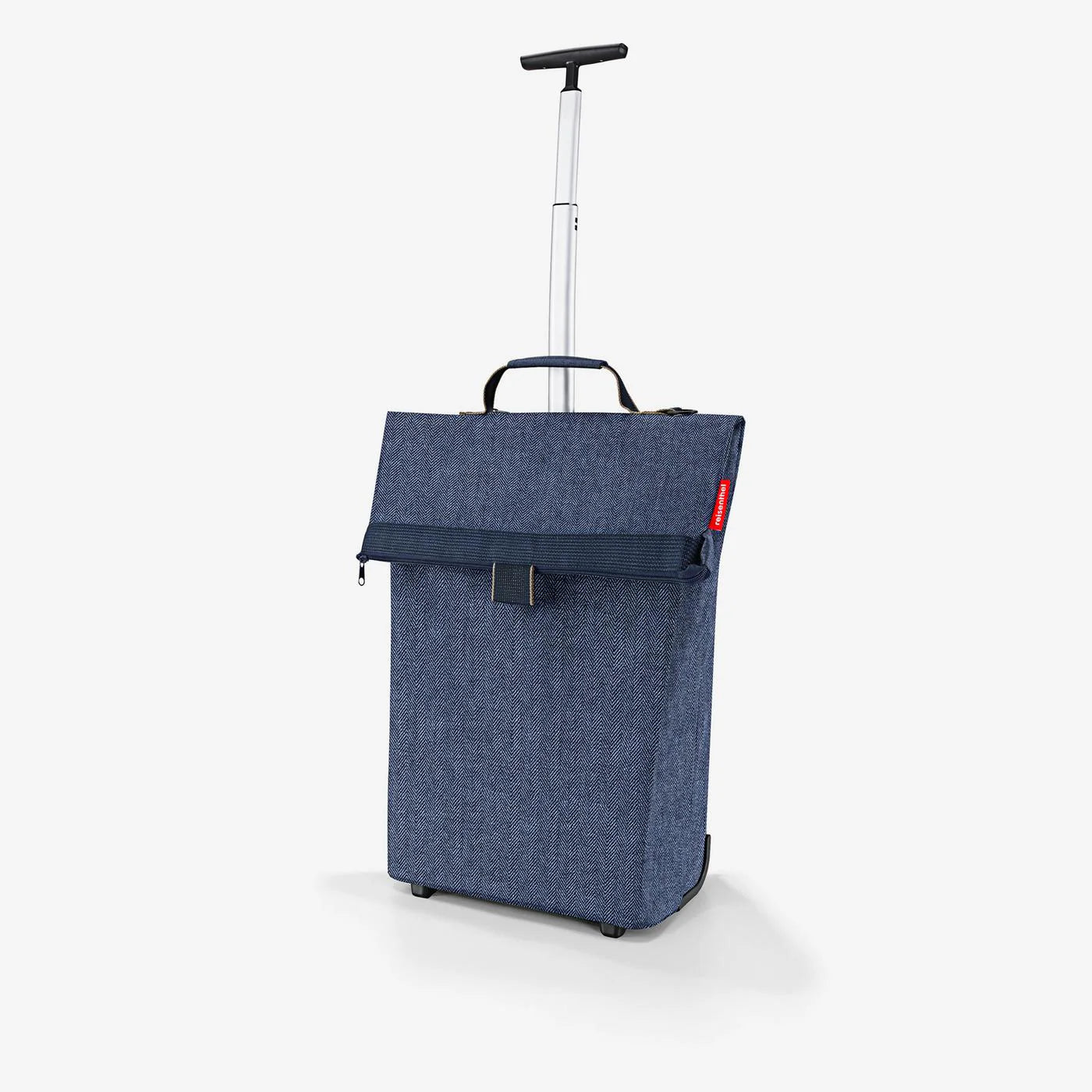 Trolley M Herringbone Dark Blue