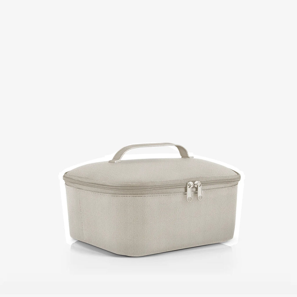 Coolerbag M Pocket Herringbone Sand