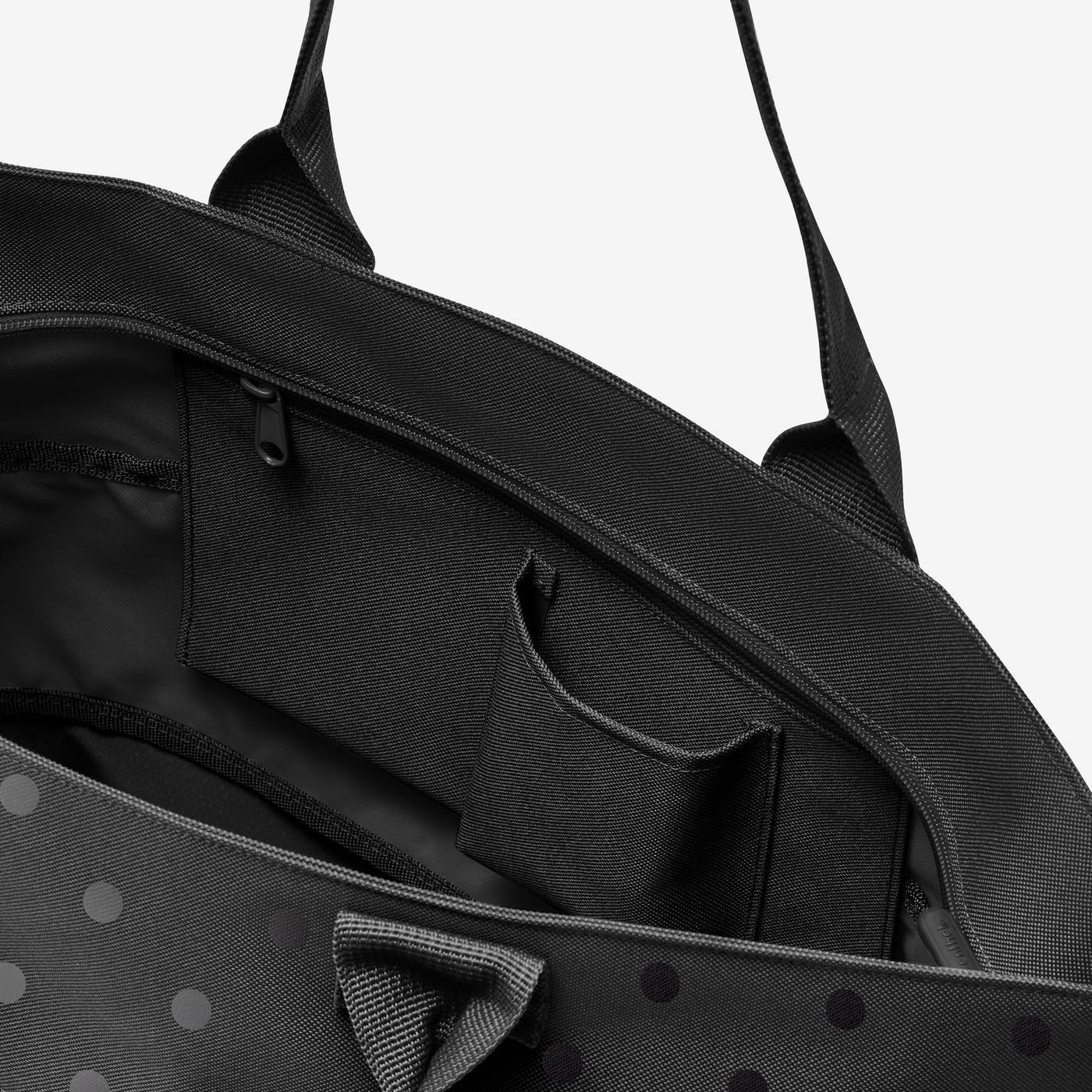 Shopper E1 Glossy Dots Black
