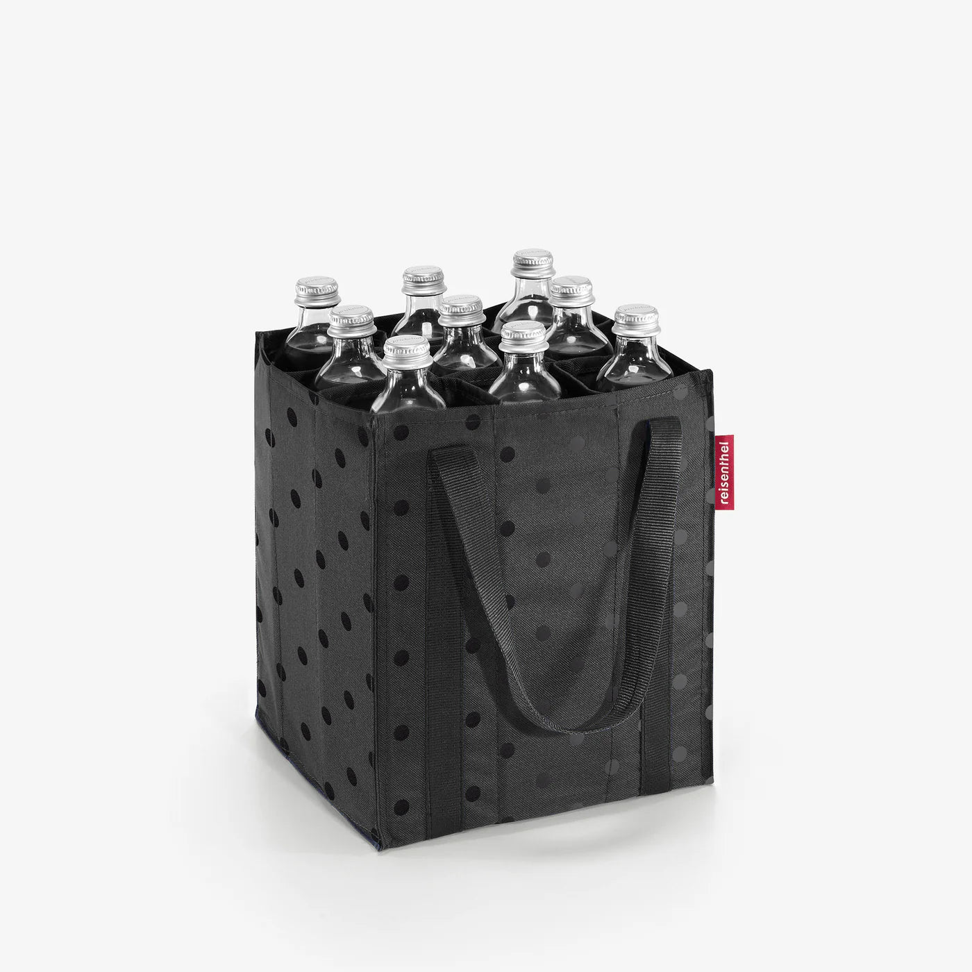 Bottlebag Glossy Dots Black