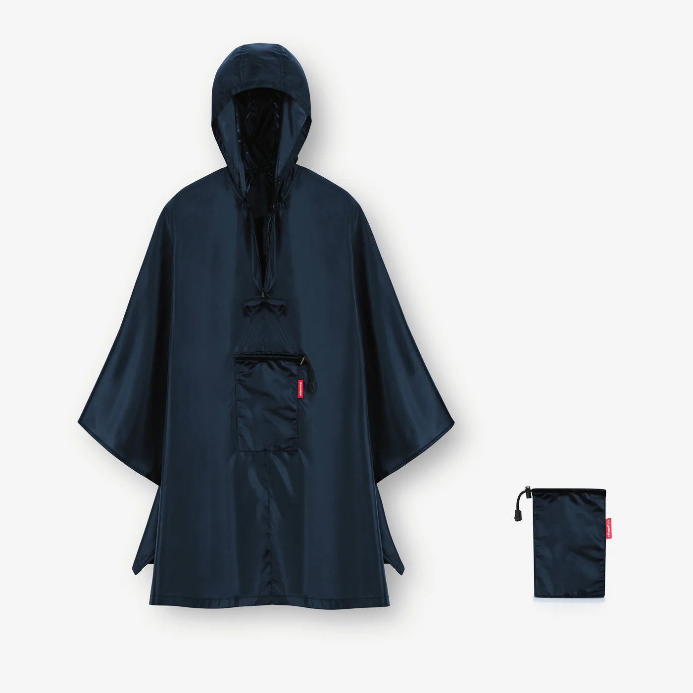 Mini Maxi Poncho Dark Blue