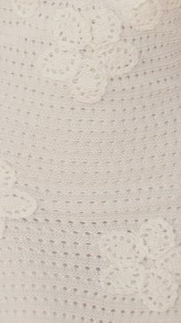 Elodie Crotchet Maxi Dress - White