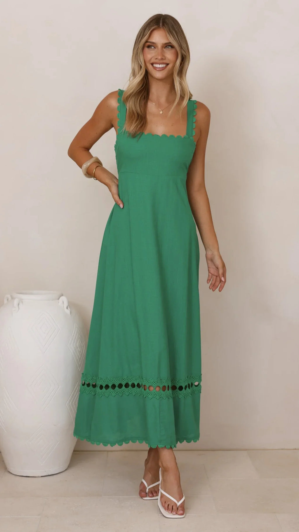 Libbie Maxi Dress - Green