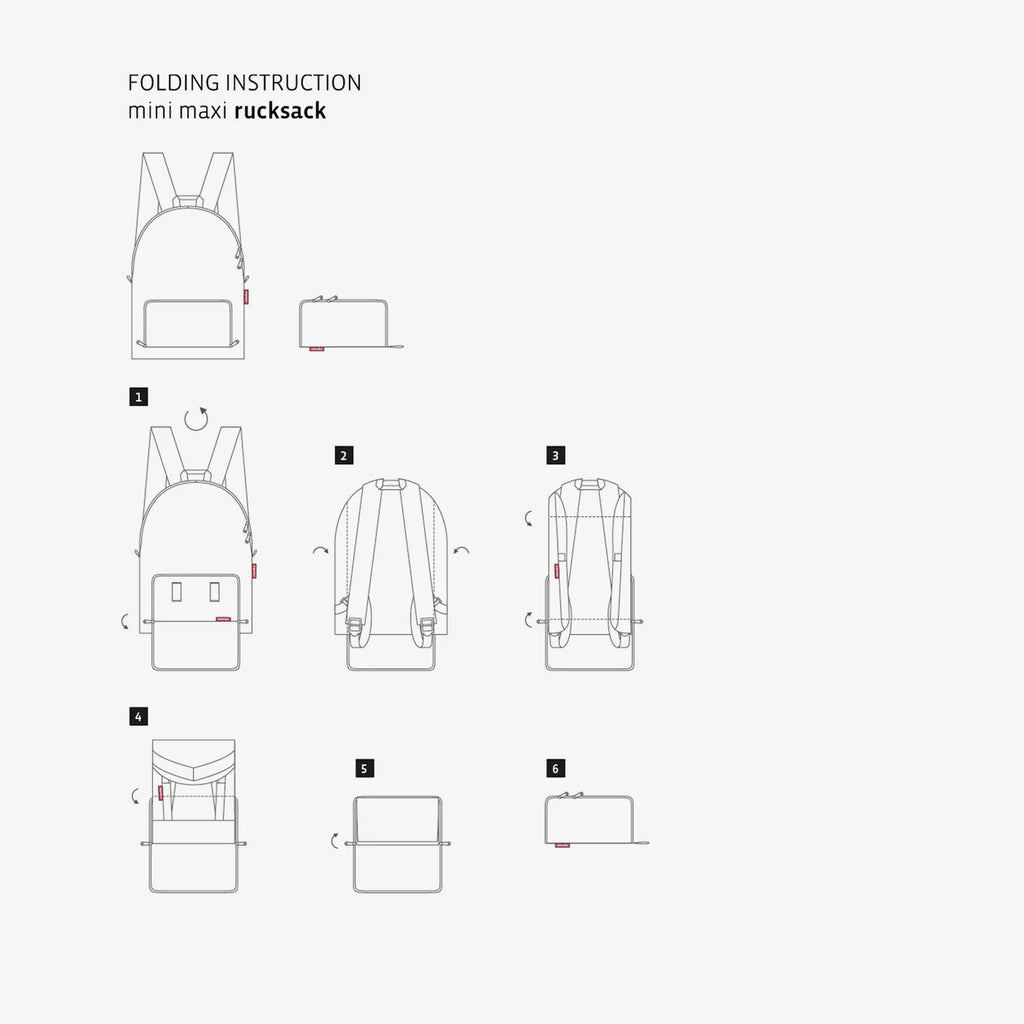 Mini Maxi Rucksack Baroque Marble