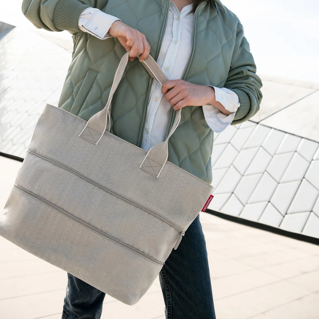 Shopper E1 Herringbone Sand