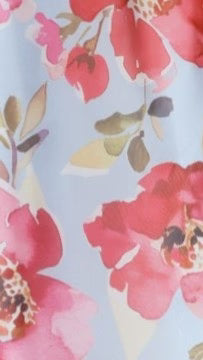 Karalina Maxi Dress - Blue/Pink Floral