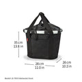 Bikebasket Rhombus Midnight Gold