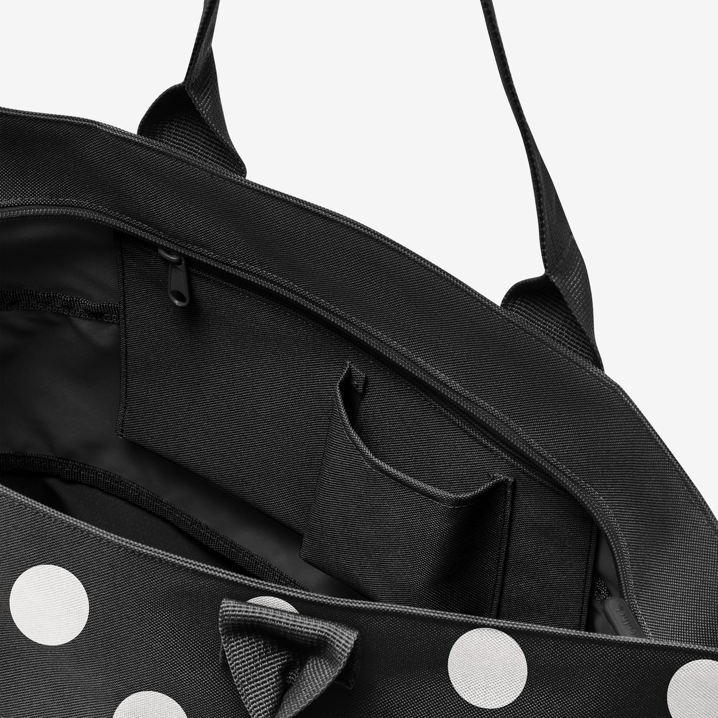 Shopper E1 Dots White