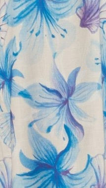 Millie Mini Dress - Ocean Bloom