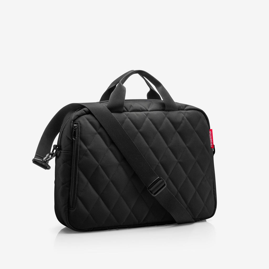 Notebook Bag Rhombus Black