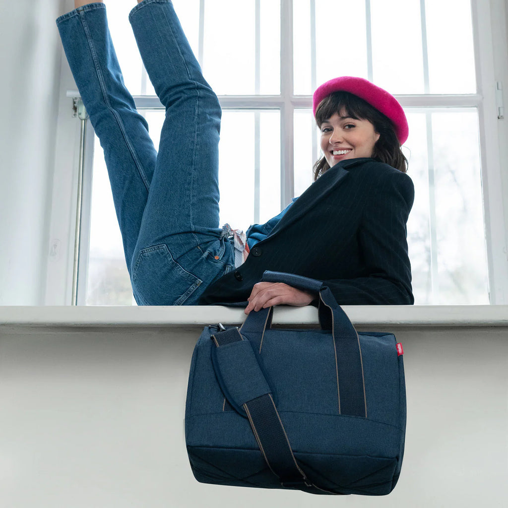 Allrounder M Herringbone Dark Blue