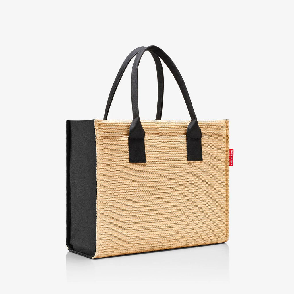 Daily Shopper Raffia Black