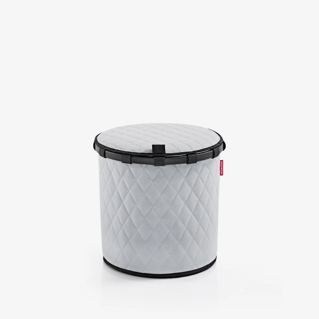 Homebasket Cover Rhombus Light Grey