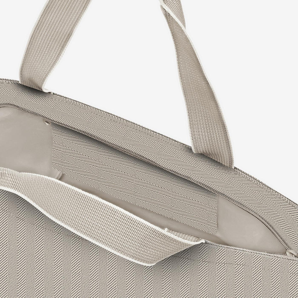 Shopper M Herringbone Sand