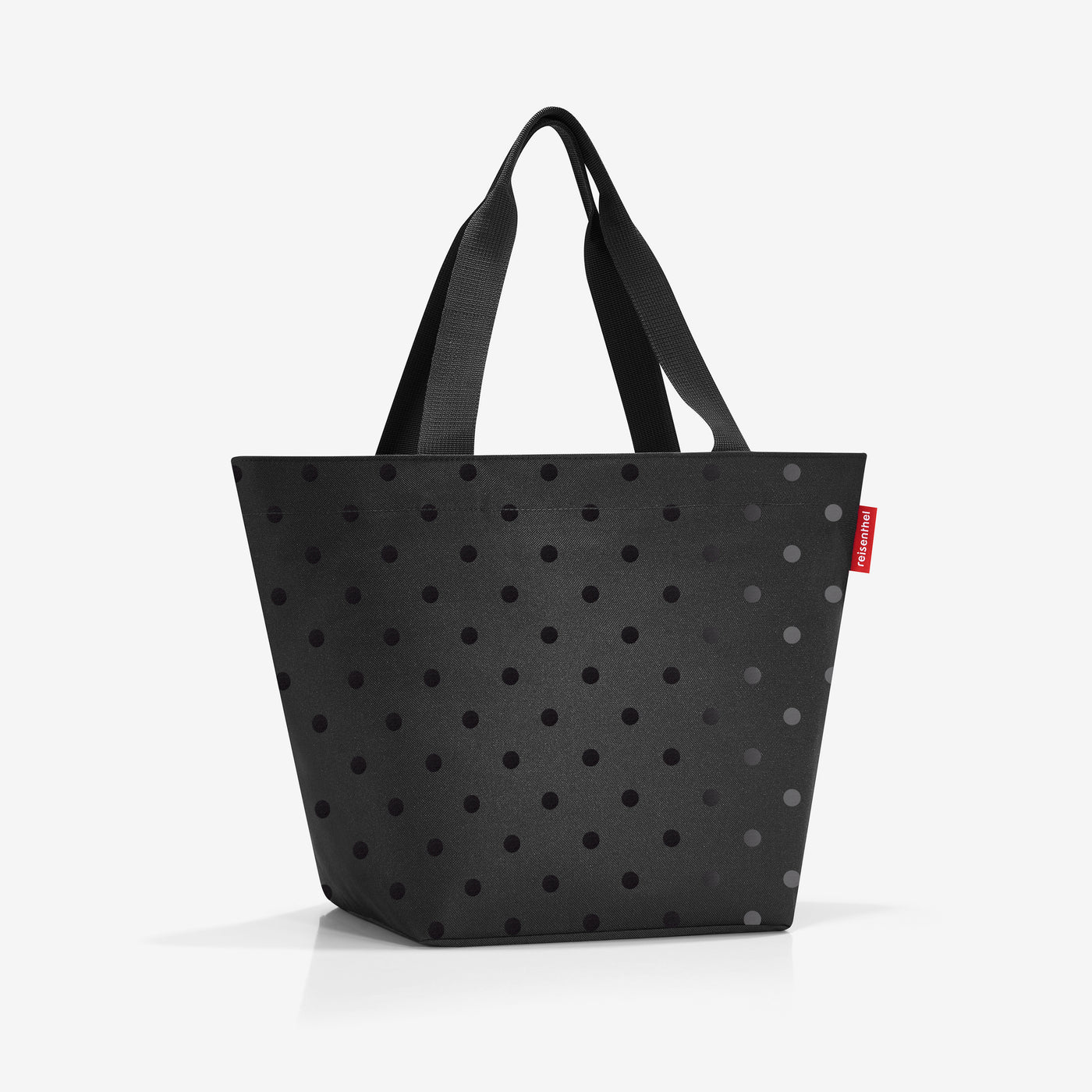 Shopper M Glossy Dots Black