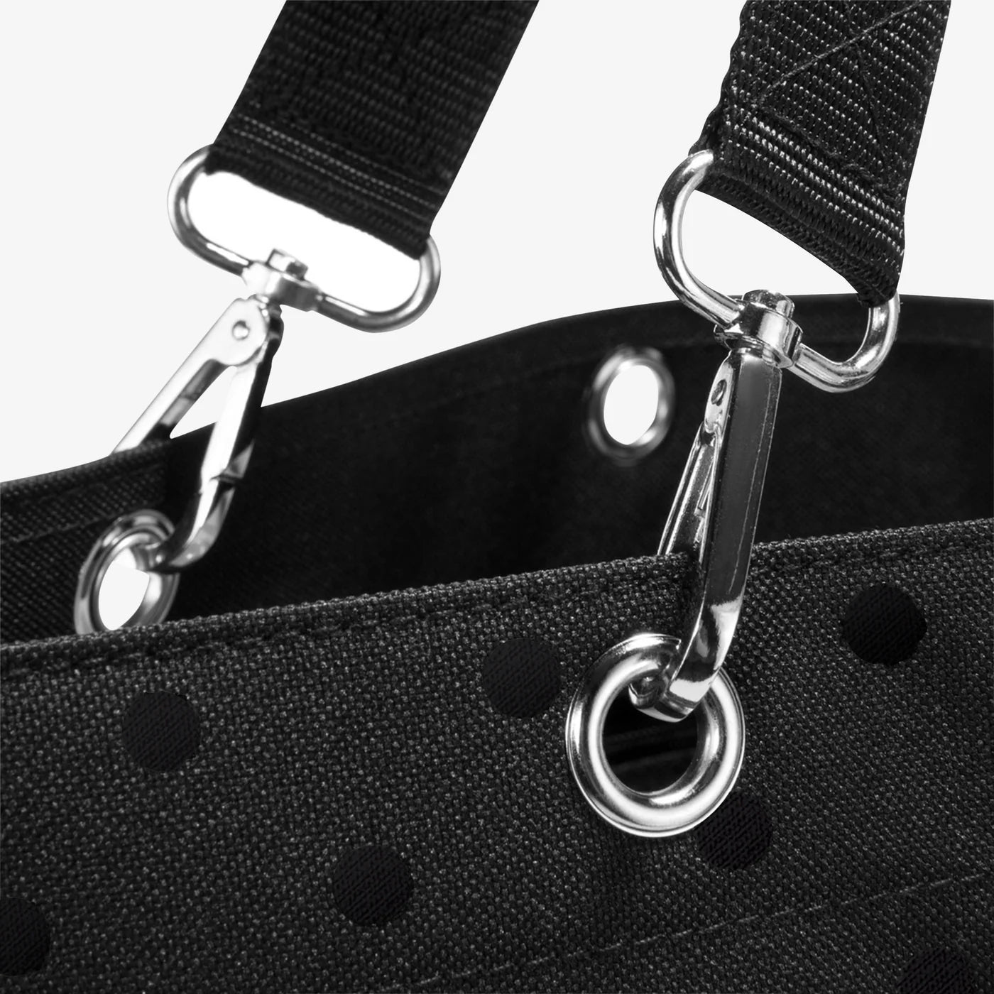 Shopper Xl Glossy Dots Black