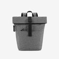 Rolltop Backpack Twist Silver