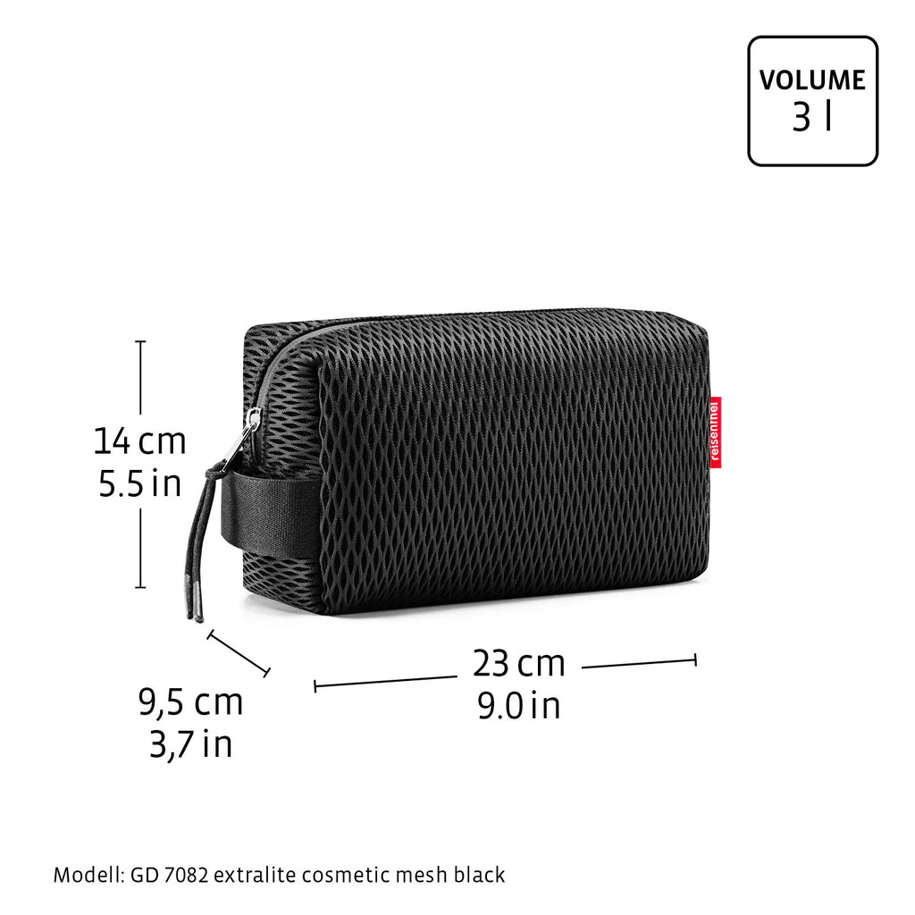 Extralite Cosmetic Mesh Black