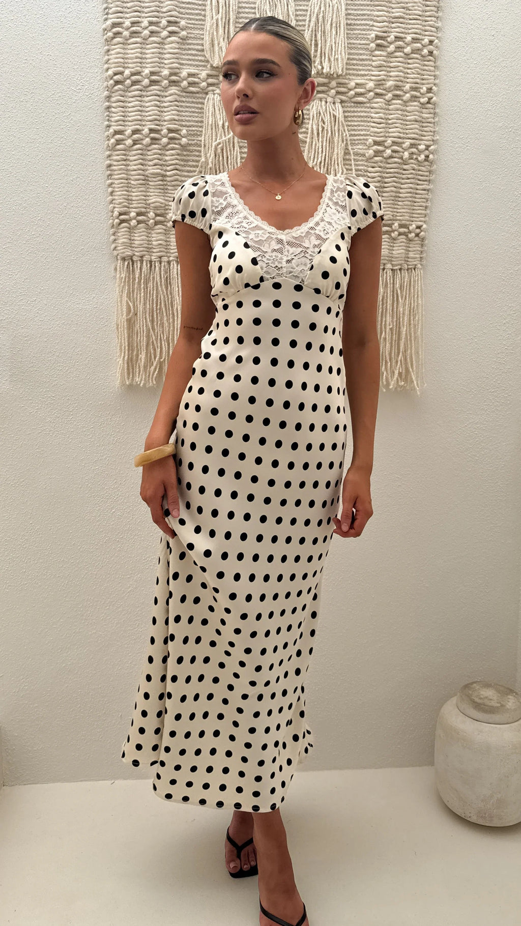 Esme Maxi Dress - Polka Dot