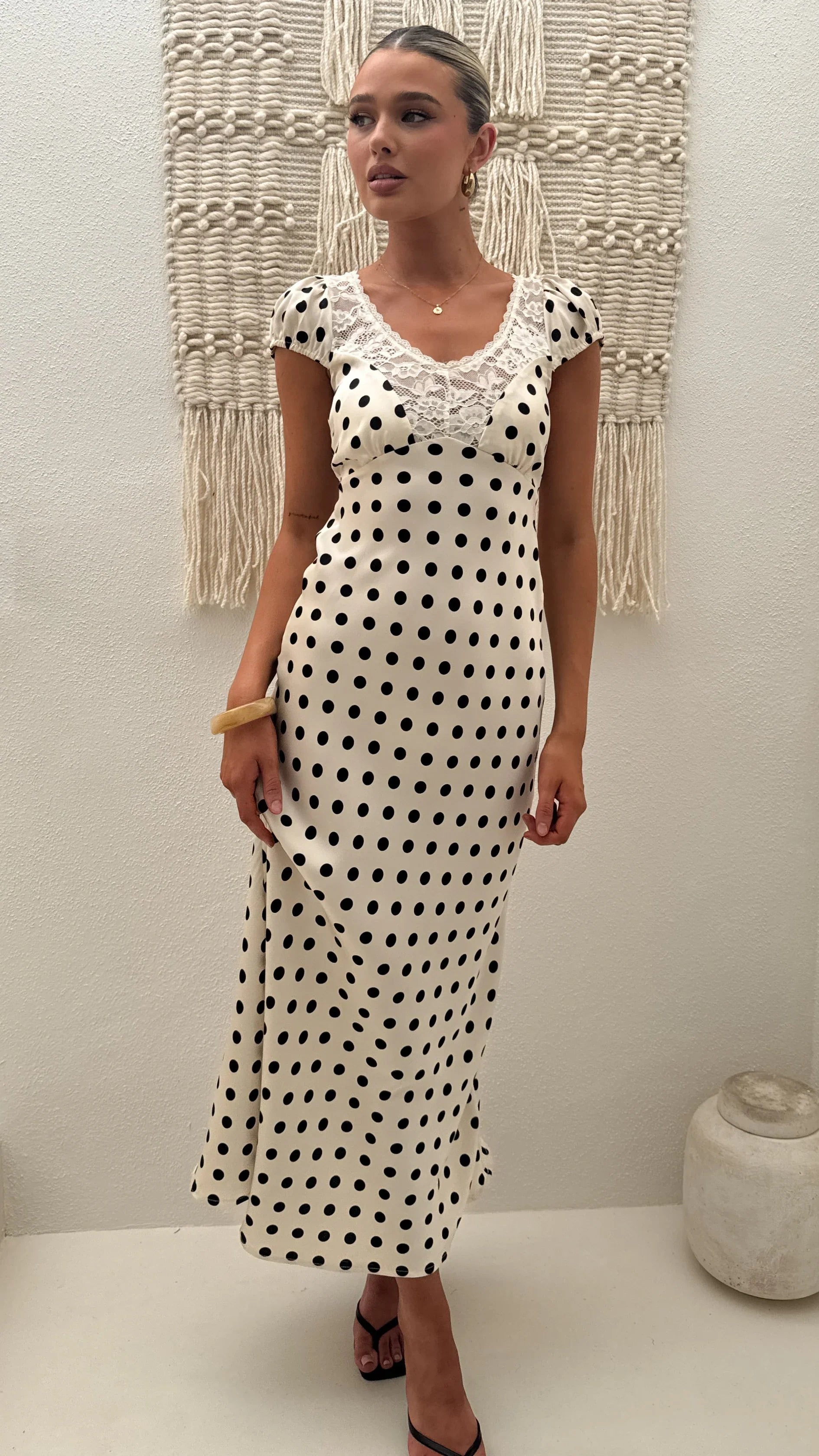 Esme Maxi Dress - Polka Dot