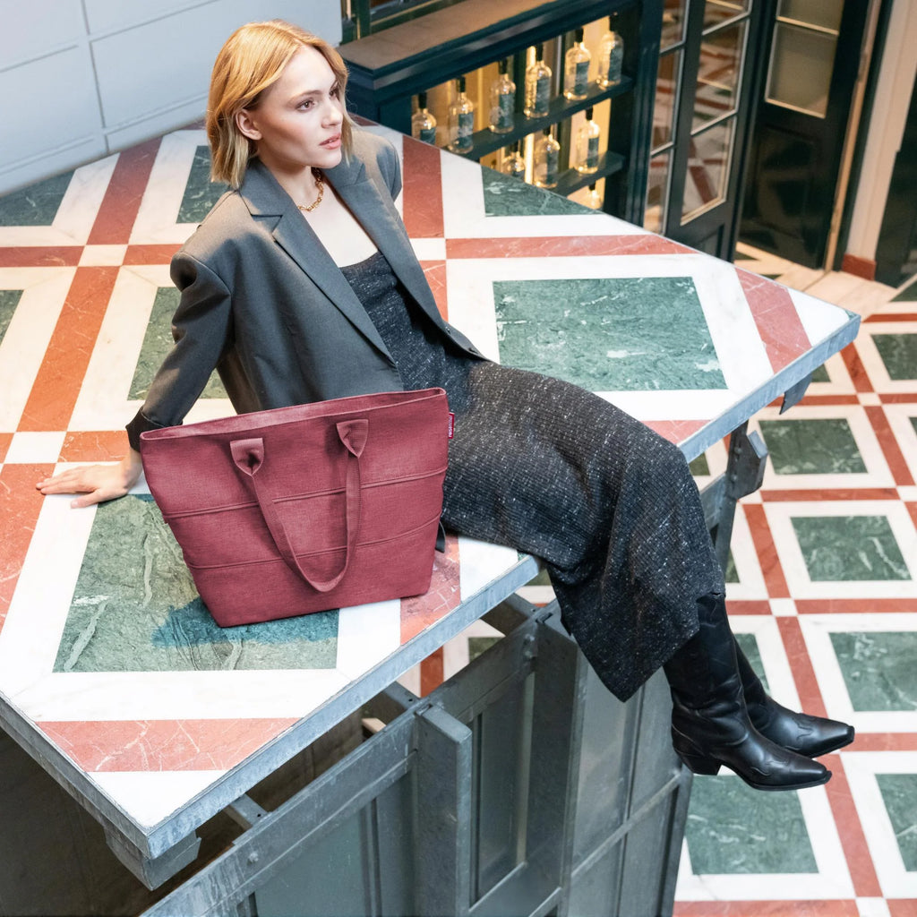 Shopper E1 Twist Maroon