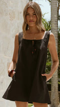 Kaia Mini Dress - Black
