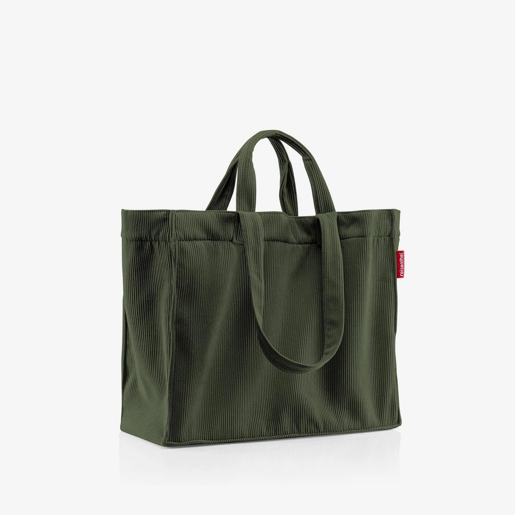 Softshopper Cord Dark Matcha