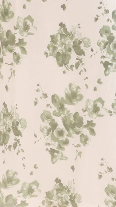 Margo Midi Dress - Green Floral