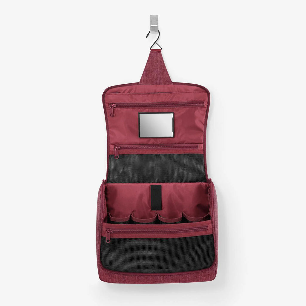 Toiletbag Xl Twist Maroon