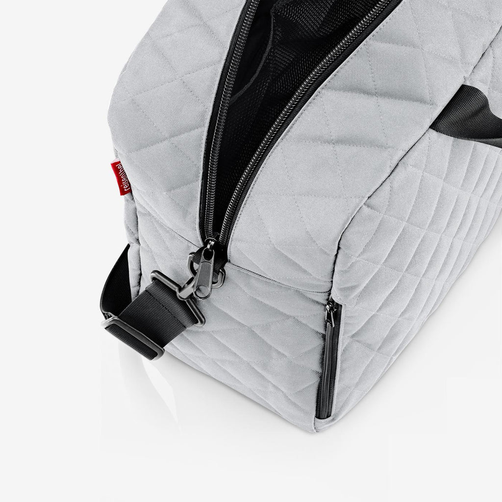 Duffelbag M Rhombus Light Grey