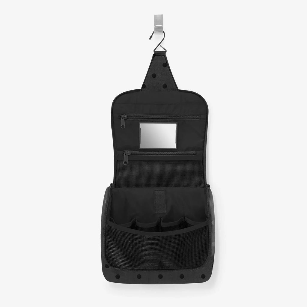 Toiletbag Glossy Dots Black