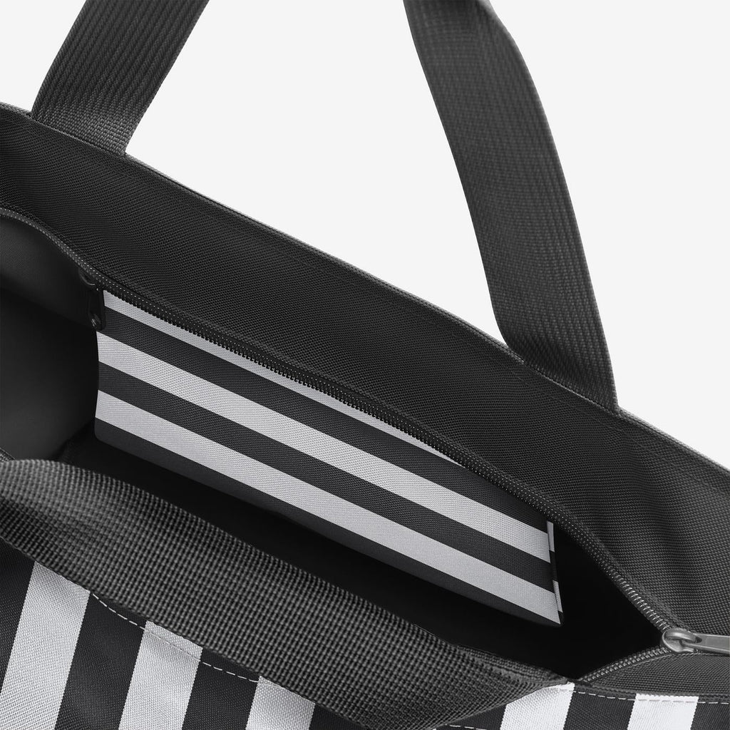 Shopper M Summerstripes Black
