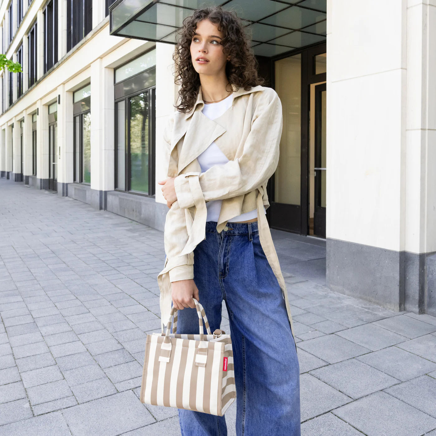 Daily Shopper Xs Summerstripes Coffee