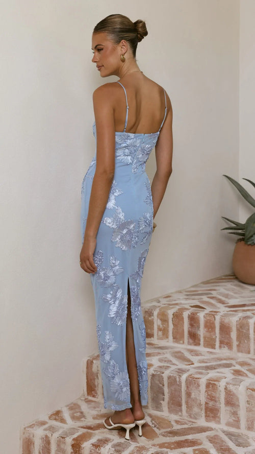 Alara Maxi-Kleid - Blau