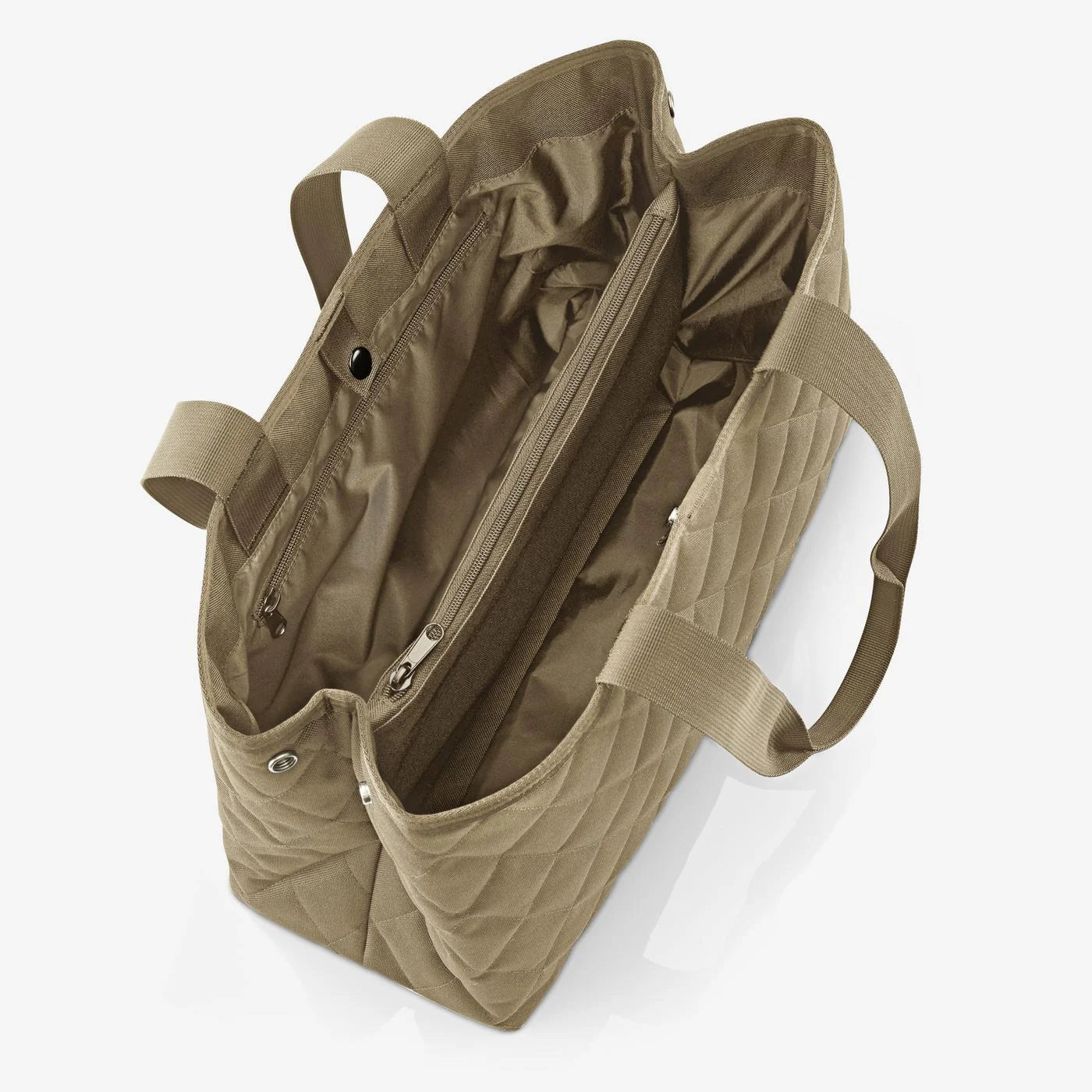 Classic Shopper L Rhombus Olive