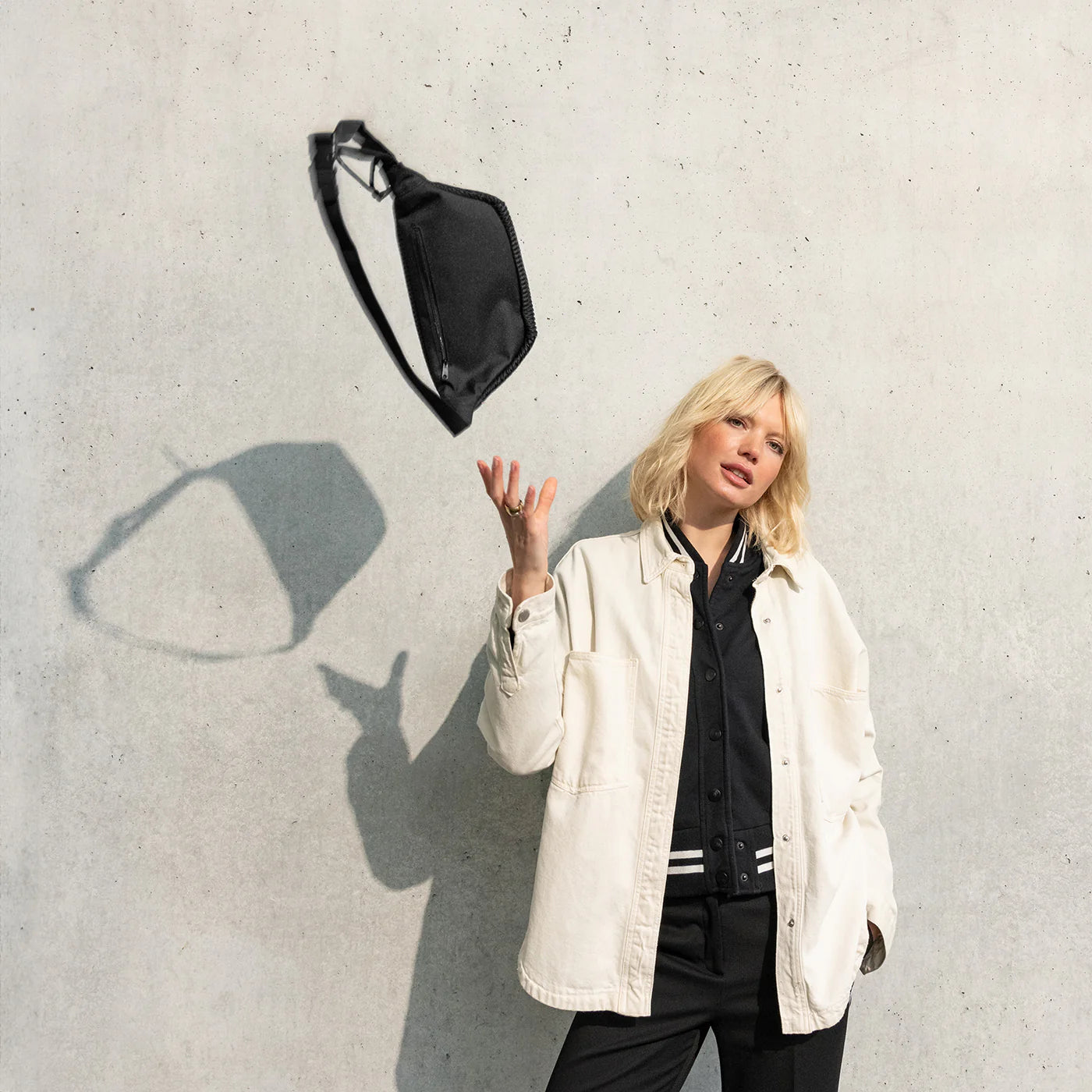 Extralite Beltbag Mesh Black