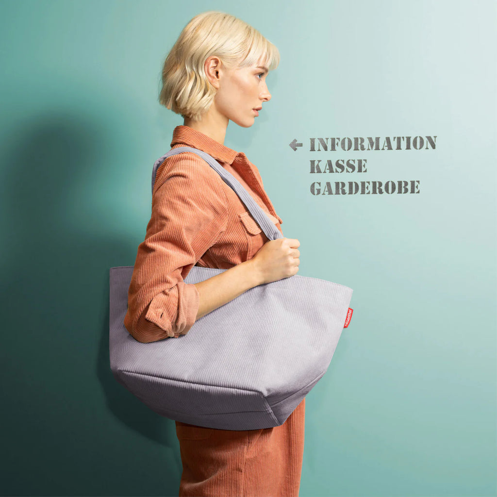 Shopper M Cord Grey