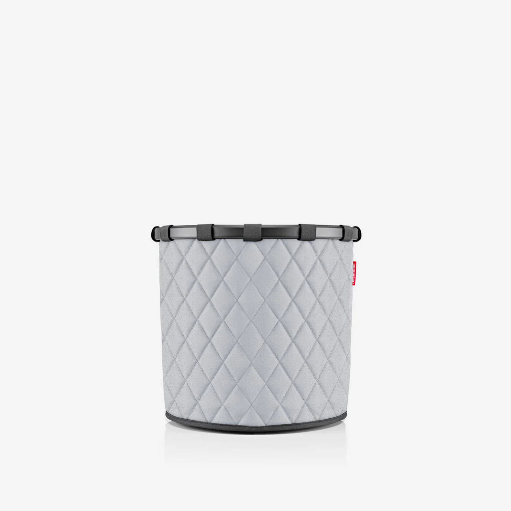 Homebasket M Frame Rhombus Light Grey