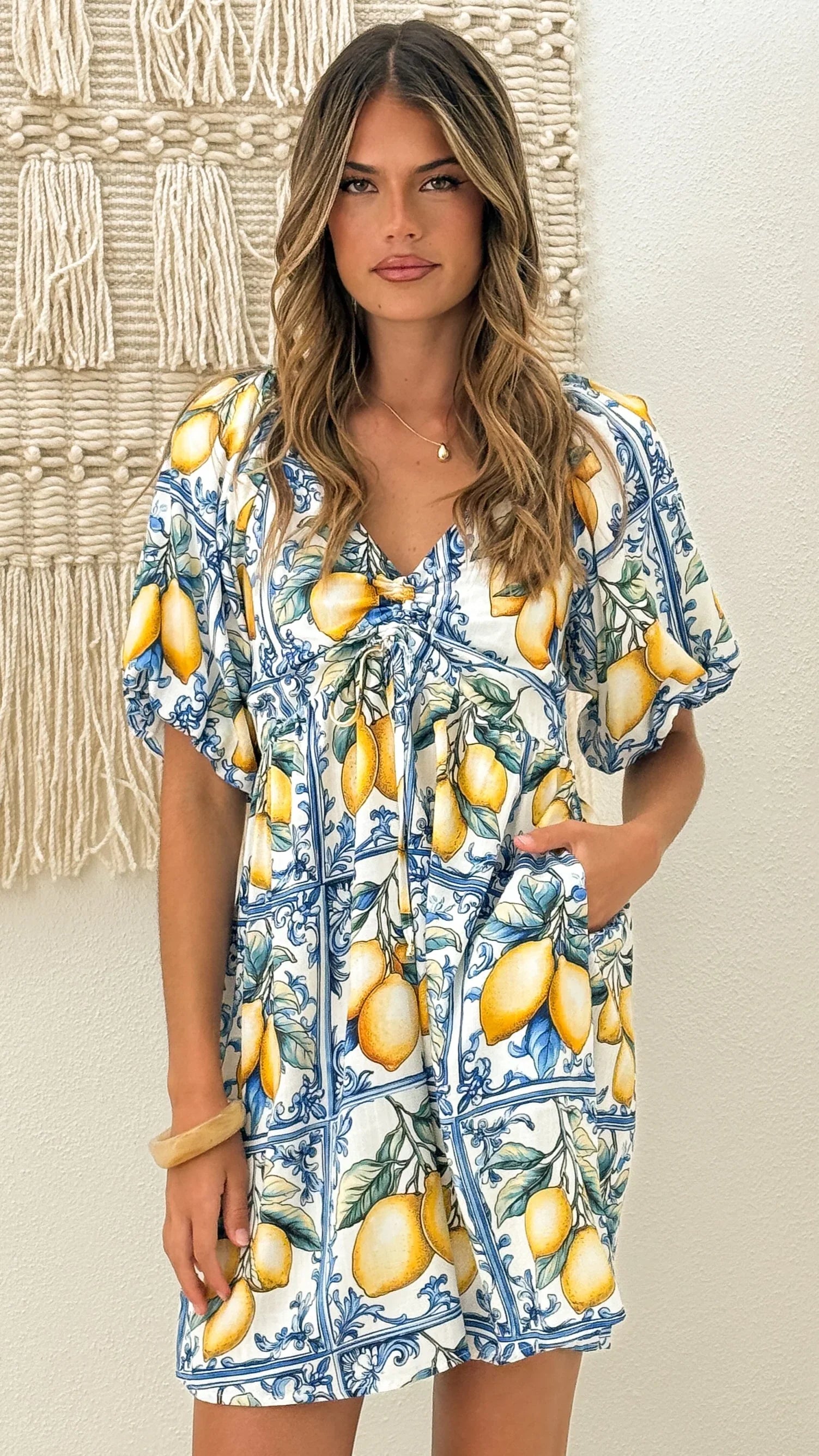 Malita Mini Dress - Summer in Sorrento