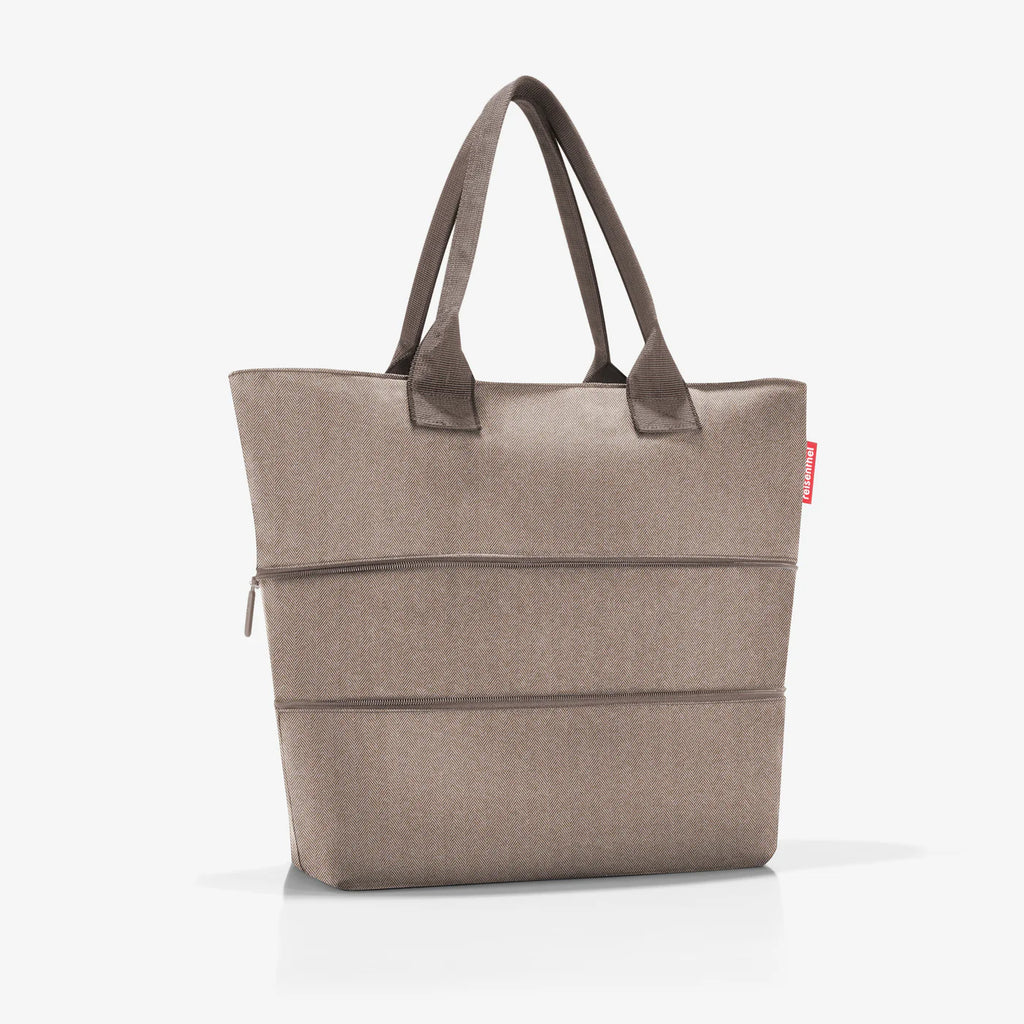 Shopper E1 Herringbone Mokka