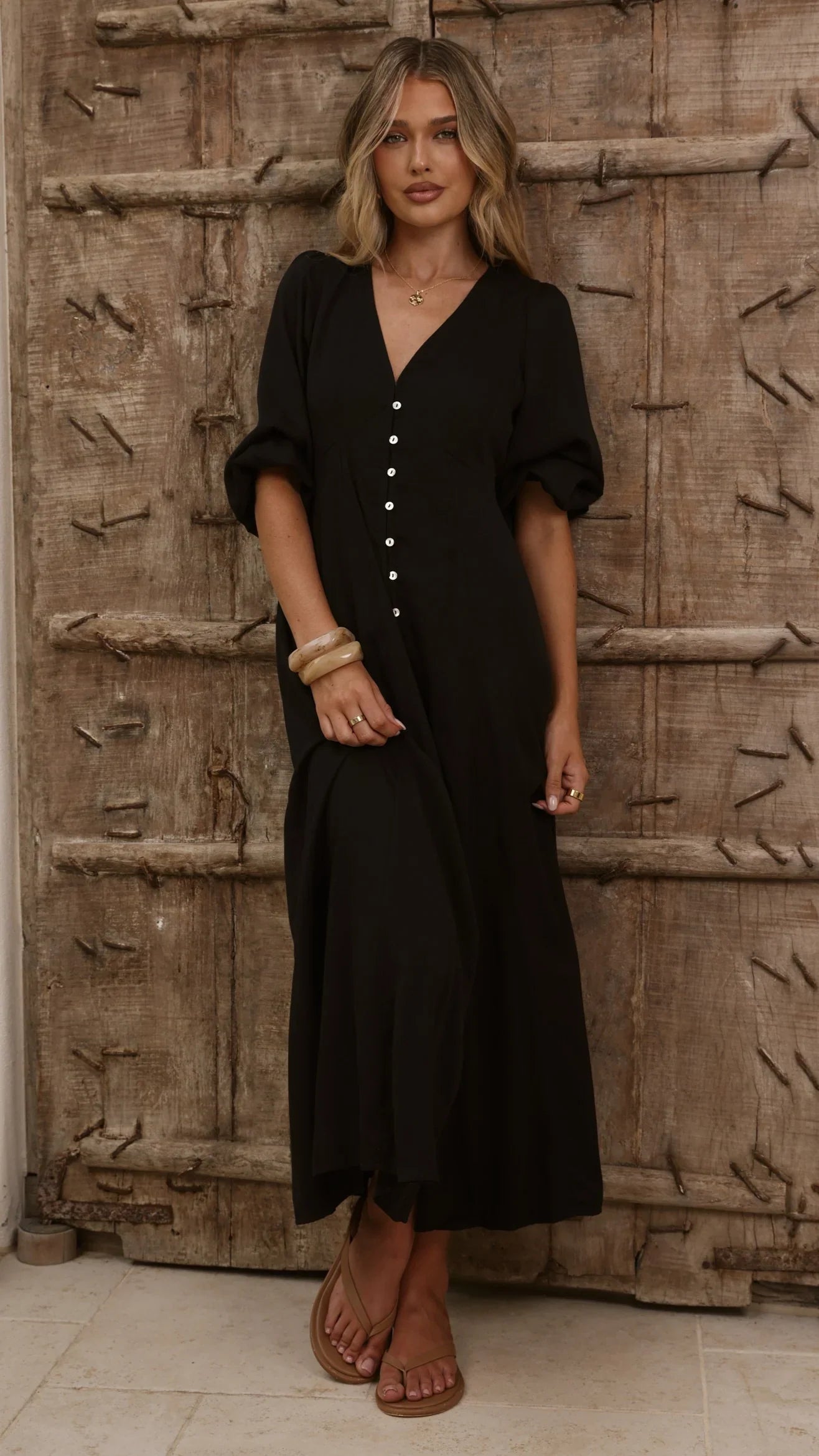 Else Maxi Dress - Black