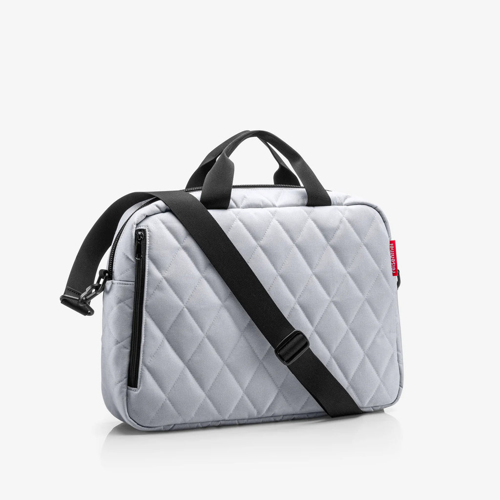 Notebook Bag Rhombus Light Grey