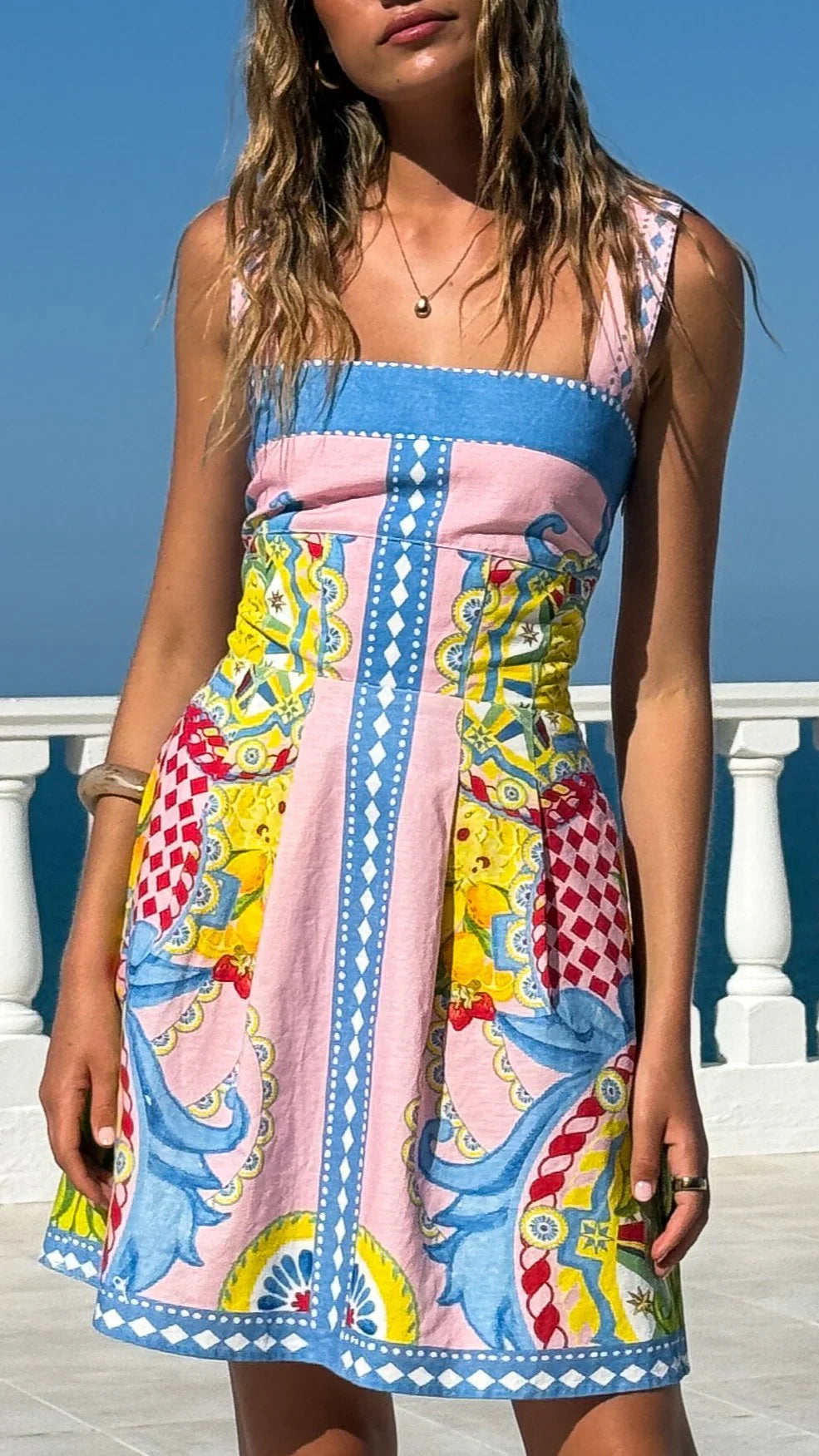 Melody Mini Dress - Summer in Sicily