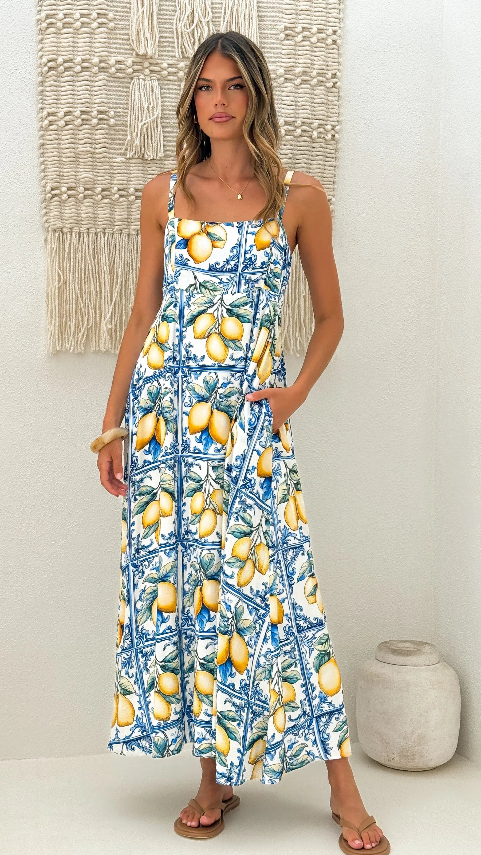 Natalle Maxi Dress - Summer in Sorrento