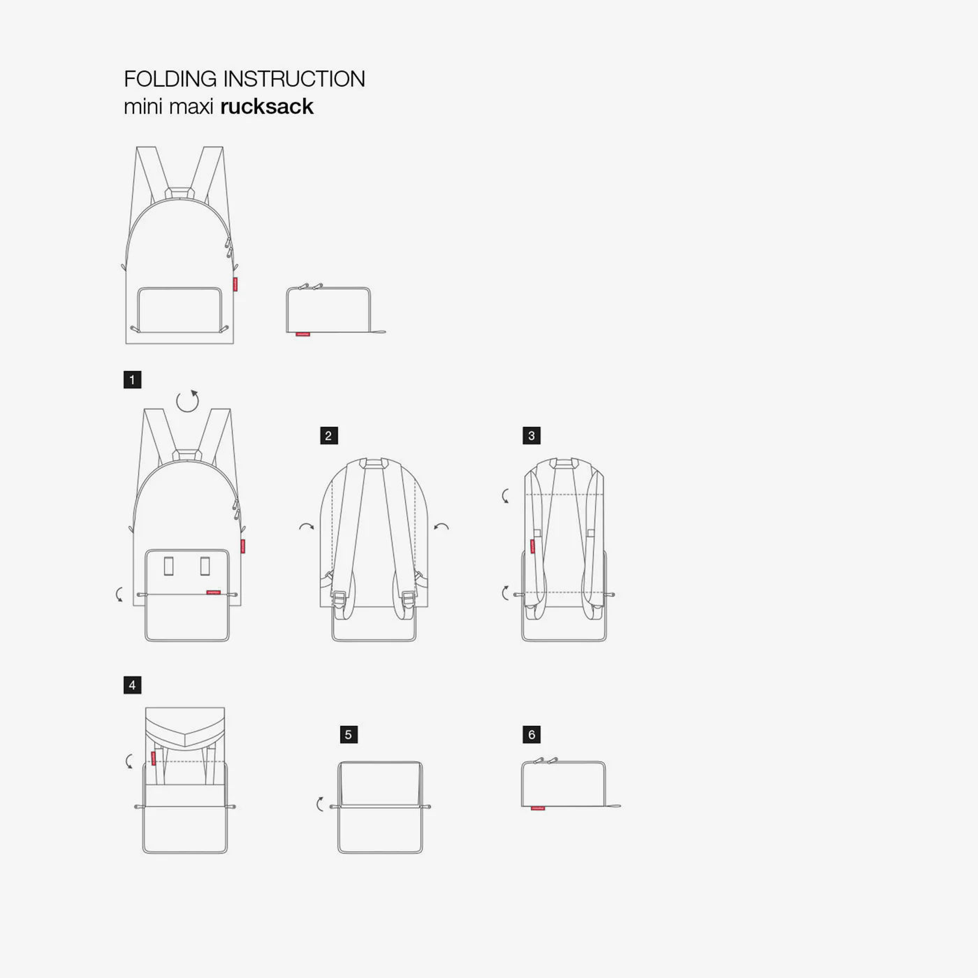 Mini Maxi Rucksack Dots